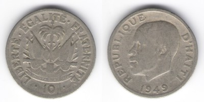 10 céntimos 1949