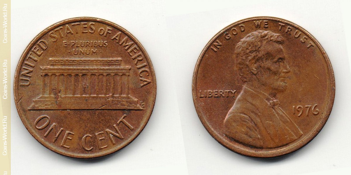1 centavo  1976  Estados Unidos