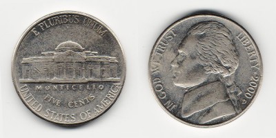 5 centavos  2000
