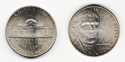 5 центов 2006 года
