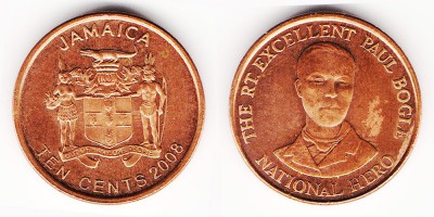 10 центов 2008 года