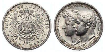 3 марки 1910 года