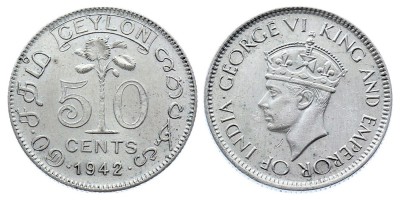 50 centavos 1942