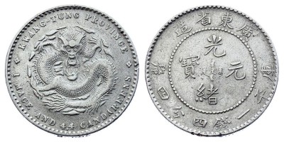 1 mace 4,4 candarinas 1890