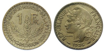 1 франк 1926 года