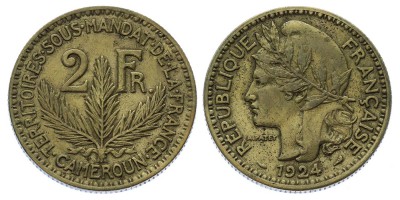 2 франка 1924 года