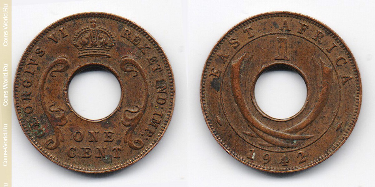 1 цент 1942 года