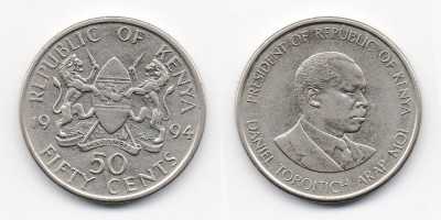 50 cêntimos 1994
