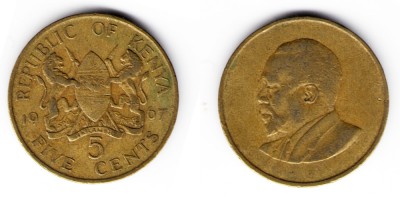 5 cêntimos 1967