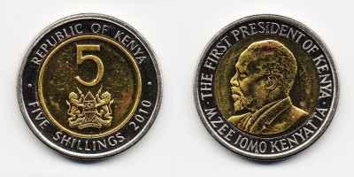 5 shillings 2010