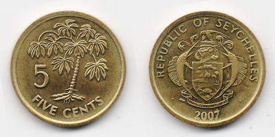 5 центов 2007 года