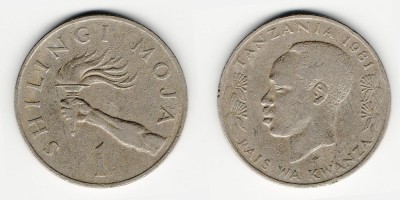 1 shilling 1981