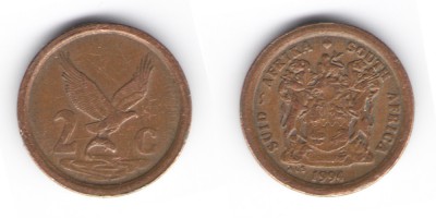2 цента 1994 год