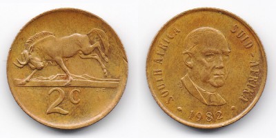 2 centavos 1982