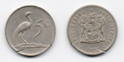5 cêntimos 1972