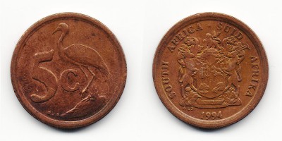 5 центов 1994 года