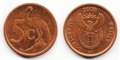5 centavos 2008