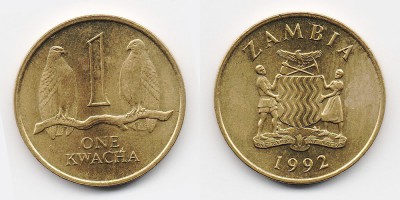 1 kwacha 1992