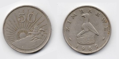 50 cêntimos 1989