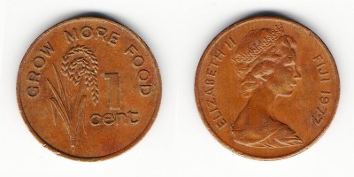 1 cent 1977