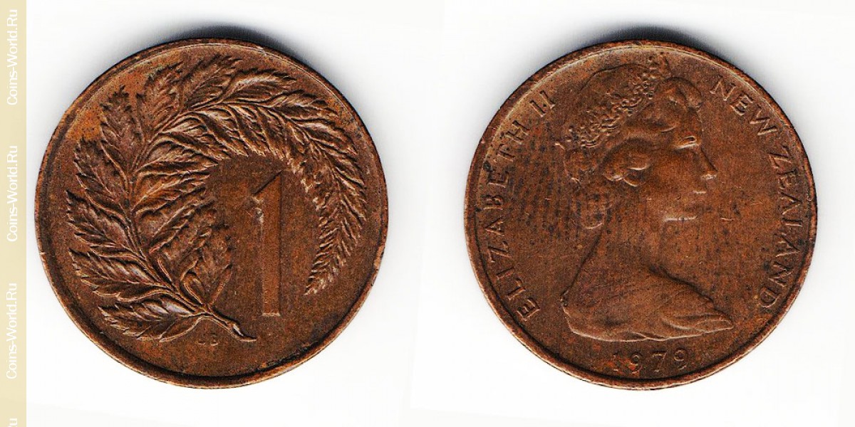 1 centavo 1979, Nueva zelanda