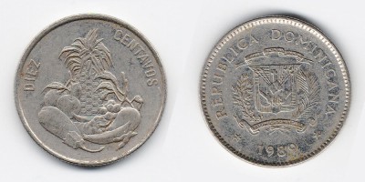 10 centavos 1989