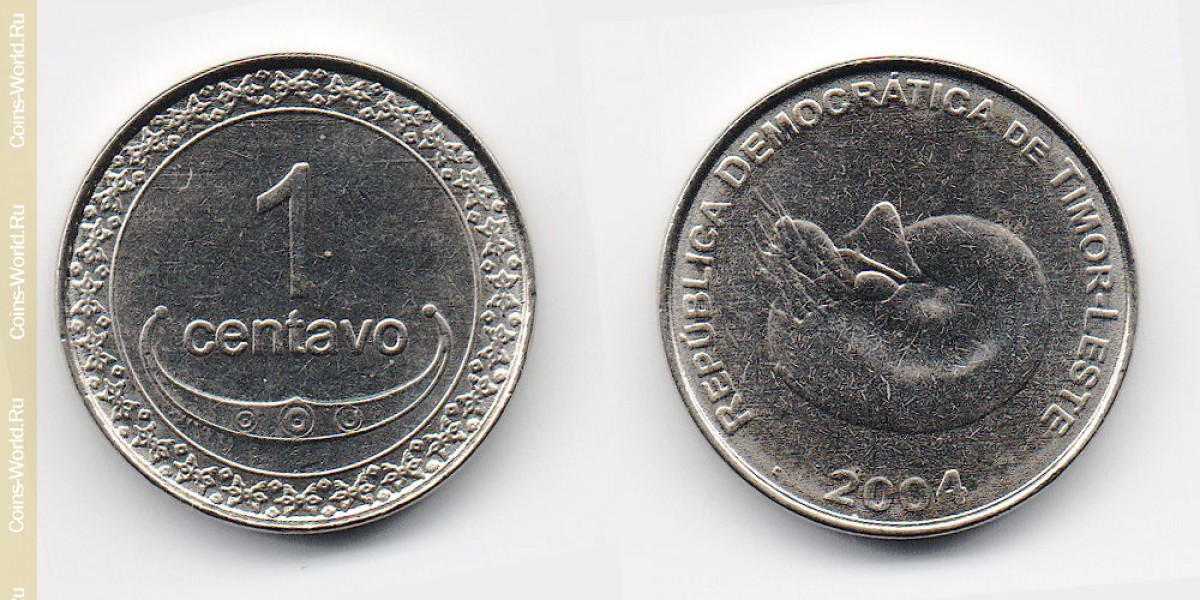 1 centavo 2004, Timor Oriental