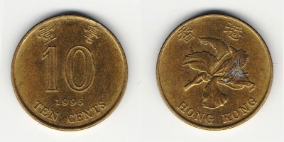 10 центов 1995 года