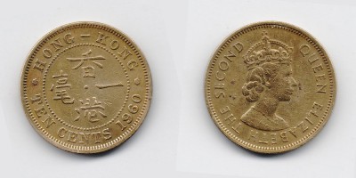 10 cêntimos 1960
