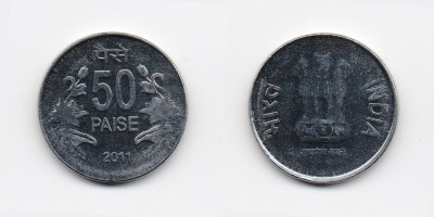 50 paise 2011