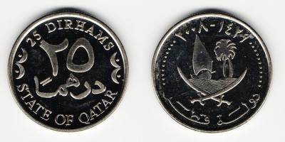 25 дирхамов 2008 года