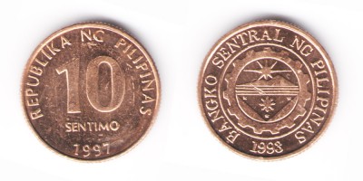 10 cêntimos 1997
