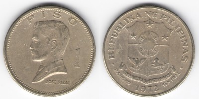 1 peso 1972