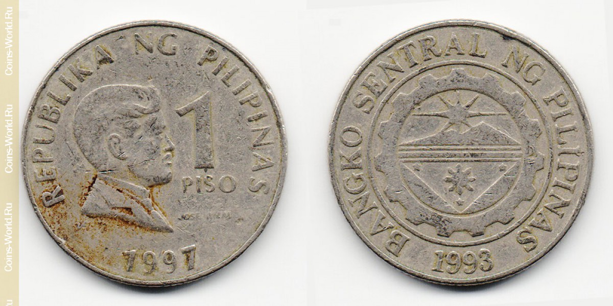 1 Peso 1997 Philippinen