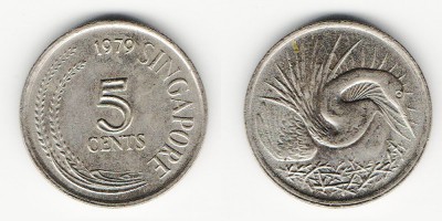 5 центов 1979 года