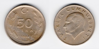 50 liras 1984
