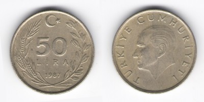 50 lira 1987