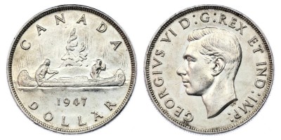 1 dólar 1947