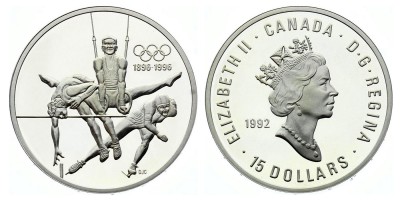 15 dólares 1992