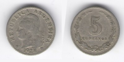 5 centavos 1923