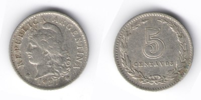 5 centavos 1927