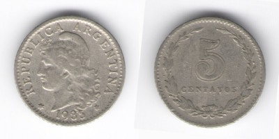 5 centavos 1935