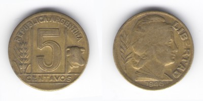 5 centavos 1946