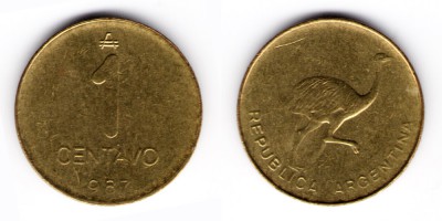 1 centavo 1987