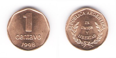 1 centavo 1998