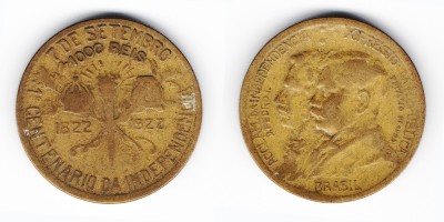 1000 Réis 1922