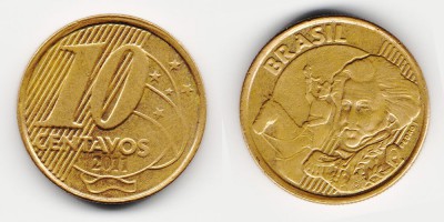 10 centavos 2011