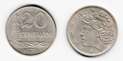 20 centavos 1970