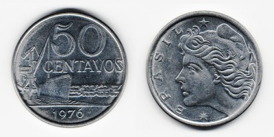 50 сентаво 1976 года