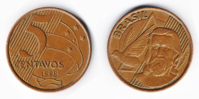 5 centavos 1998